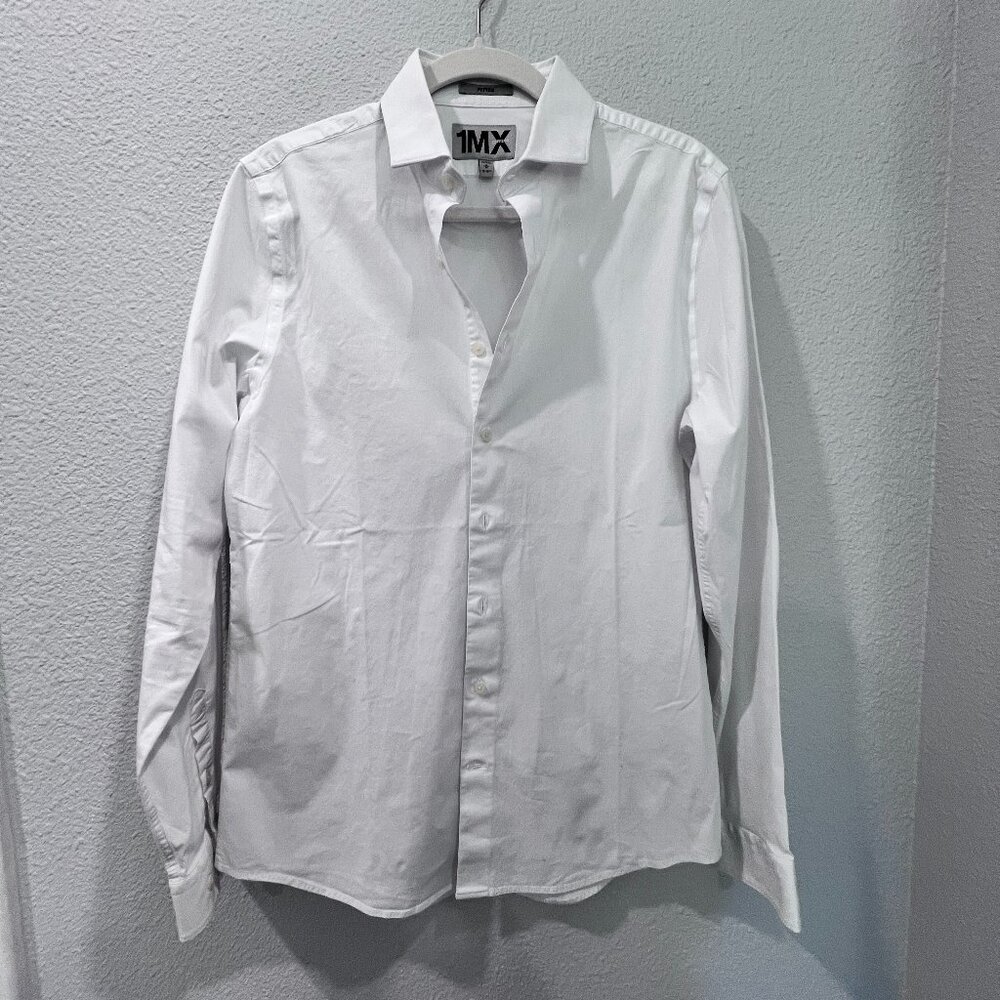 EXPRESS Men's White Dress Shirt